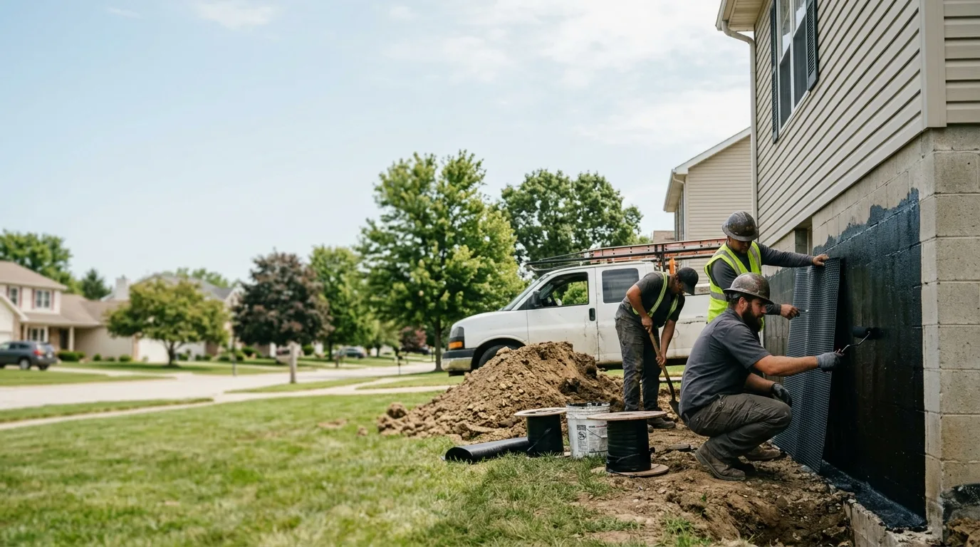 Basement Waterproofing in New Knoxville, OH near me